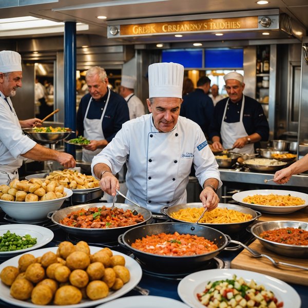 Quelles croisières permettent de découvrir les traditions culinaires en Grèce?