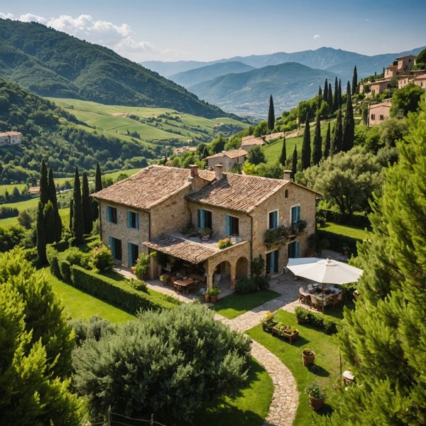 Où trouver une maison de vacances en Italie avec des cours de cuisine et des ateliers de photographie de paysages?